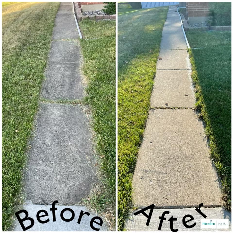 Concrete wash results